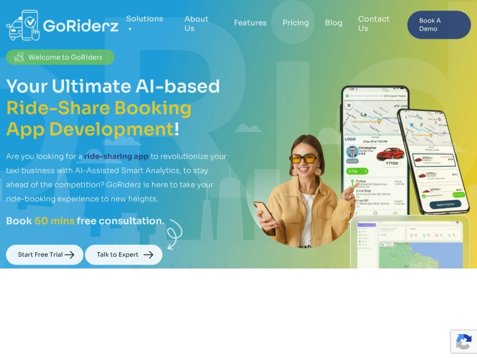 Goriderz Saas P2p Ridesharing Delivery preview