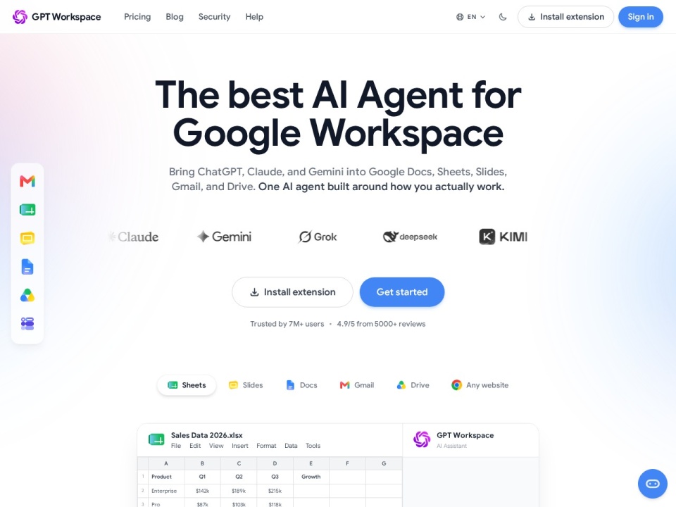 GPT Workspace preview