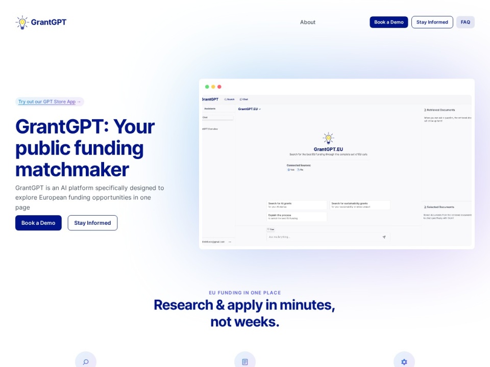 Grantgpt preview
