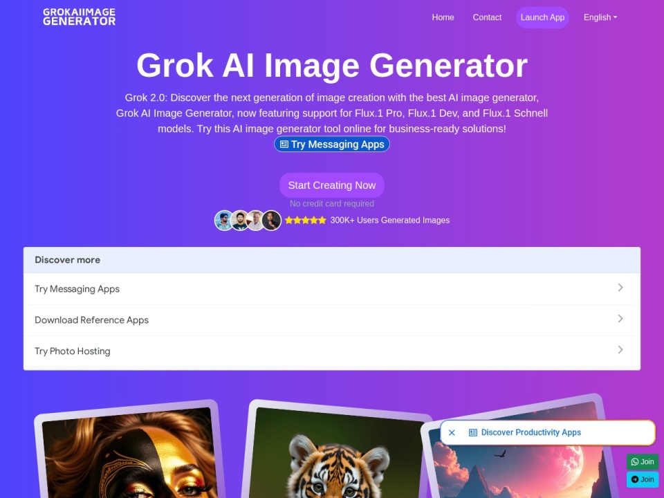 Grok AI Image Generator 2 0 preview