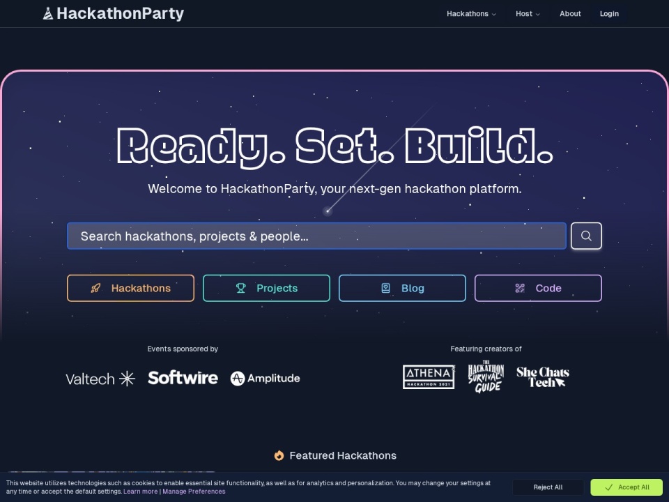 Hackathonparty preview