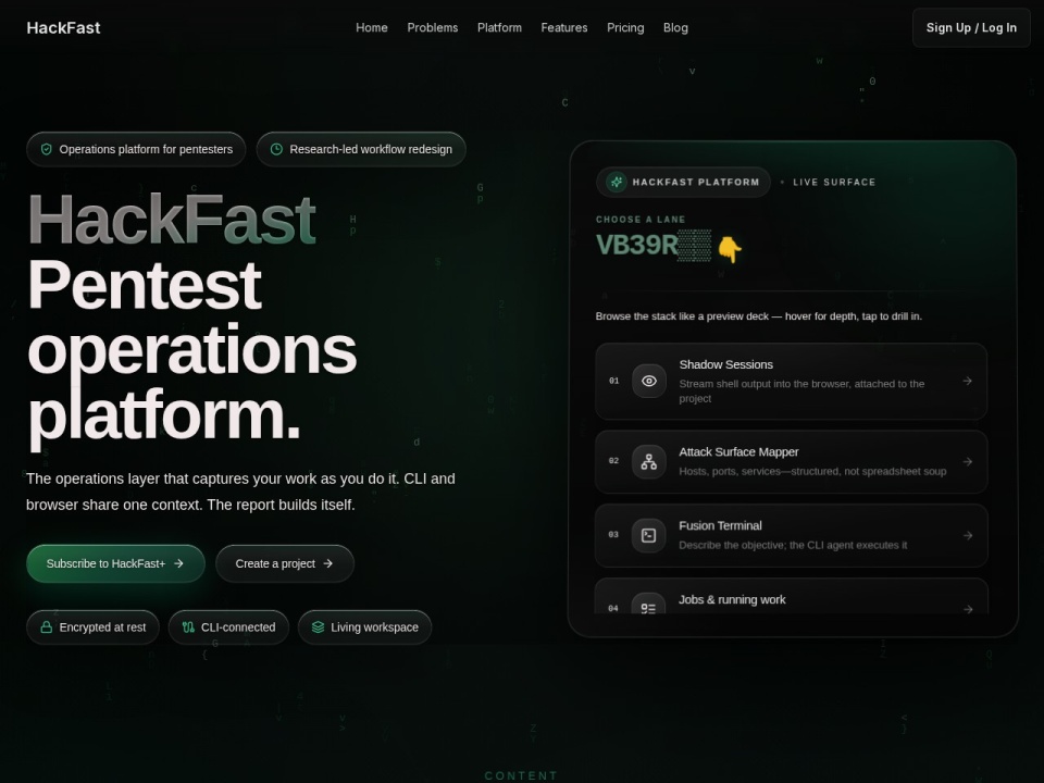 Hackfast preview