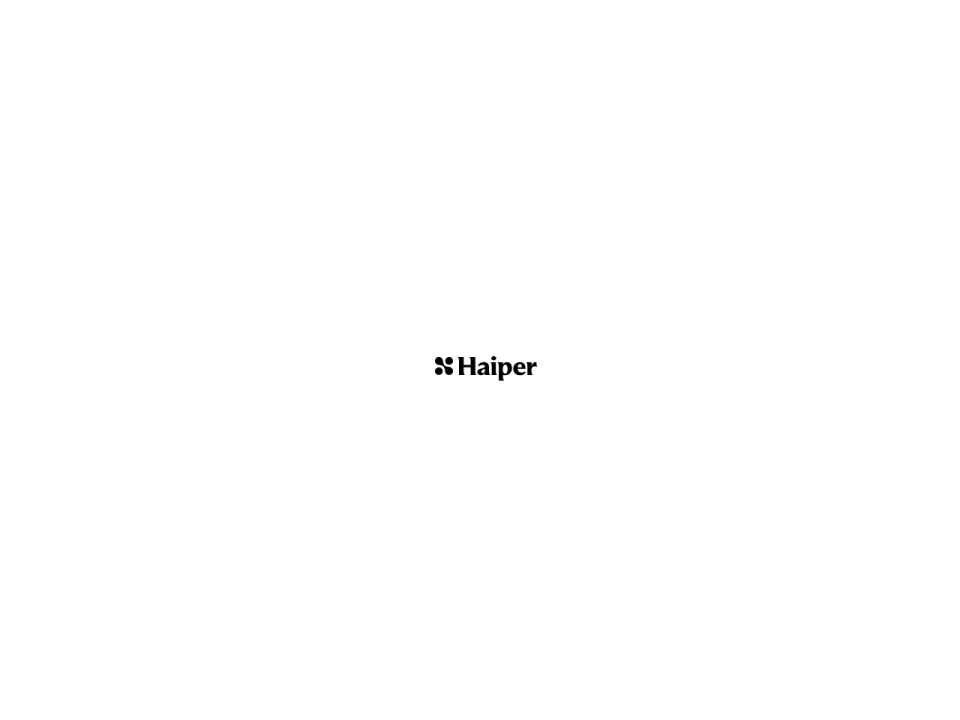 Haiper preview