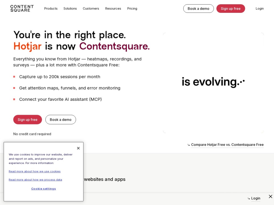 Hotjar AI preview