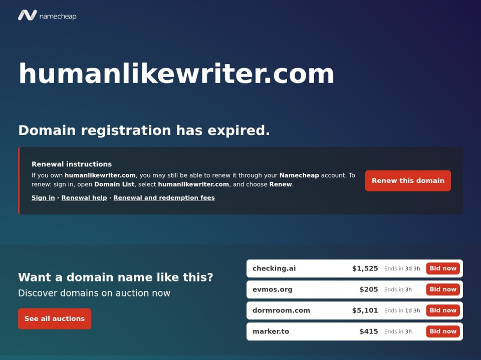 Humanlike Writer preview