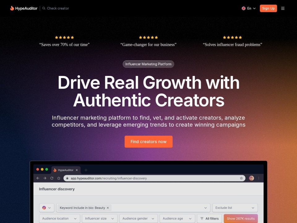Hypeauditor preview