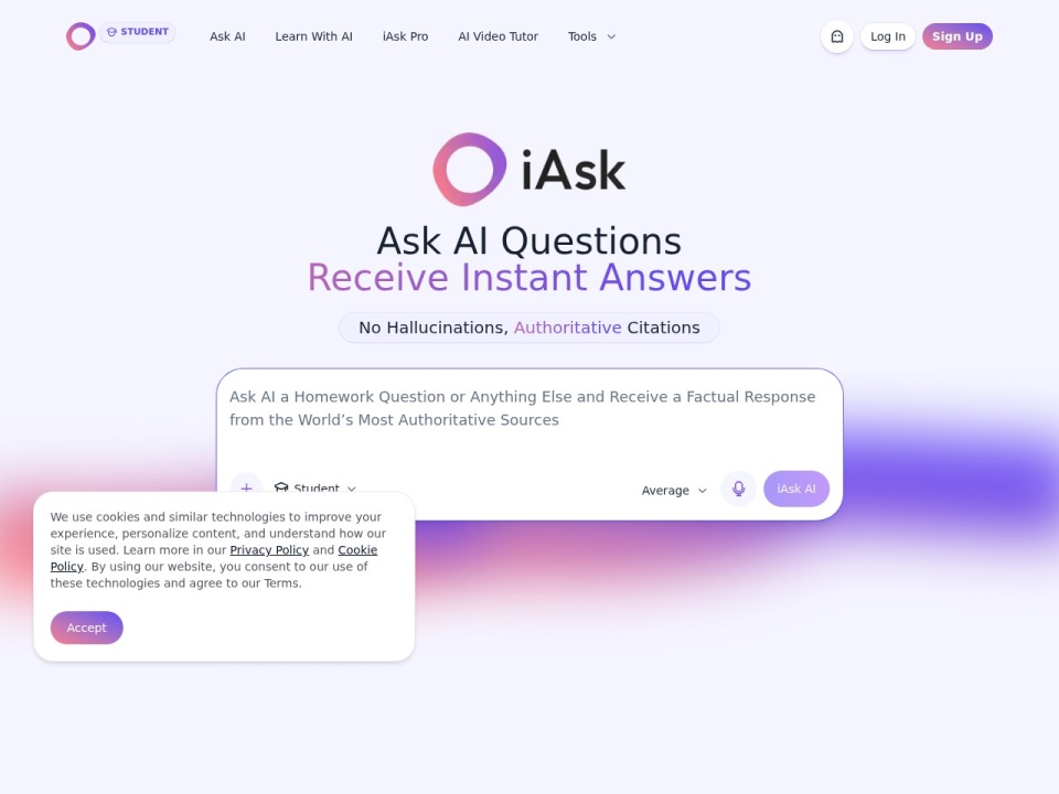 iAsk.AI preview