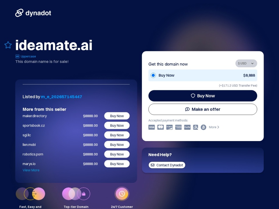 Ideamate AI Idea Generator preview
