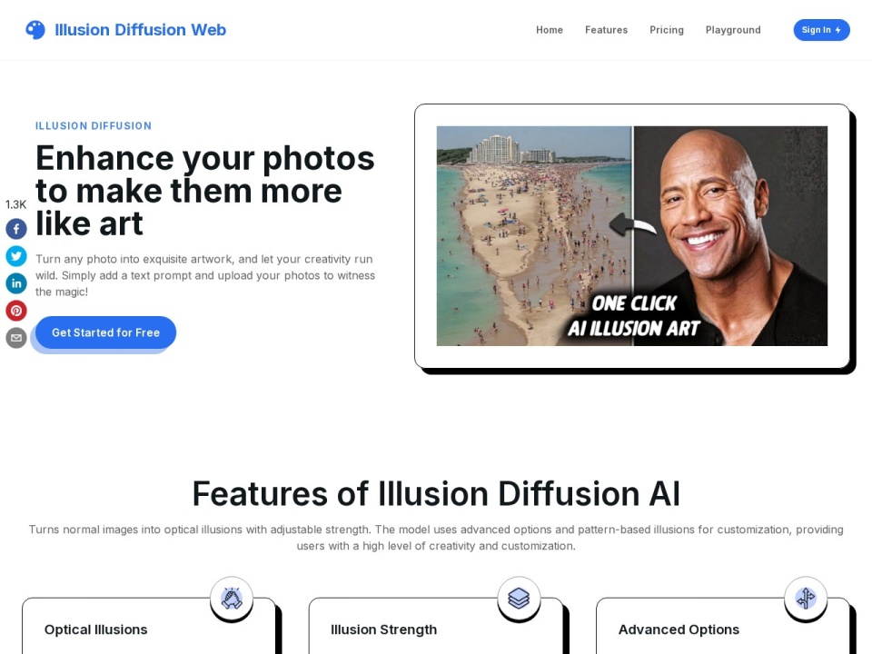 Illusion Diffusion Web preview