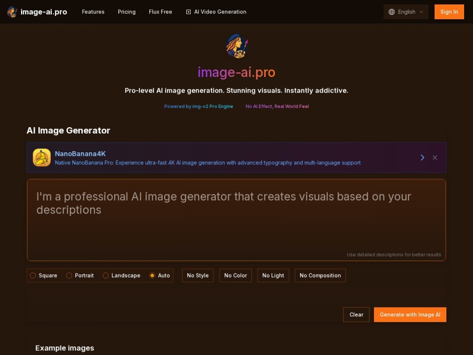 Image AI preview