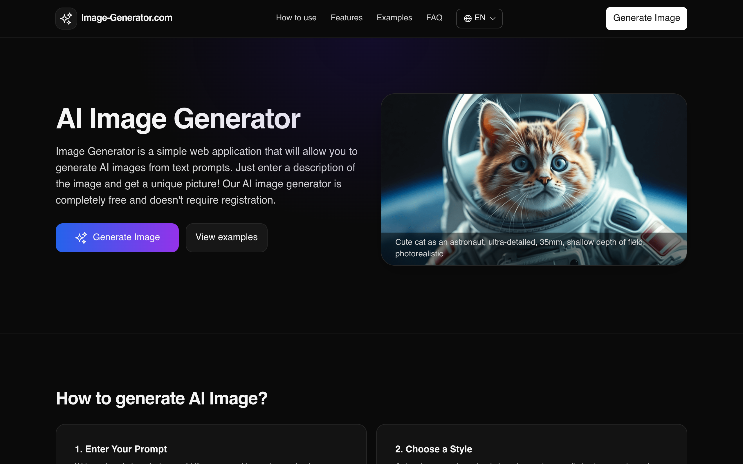 Image Generator preview