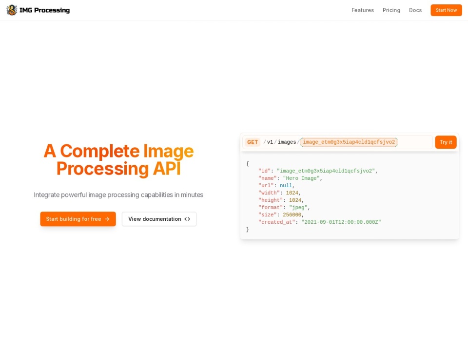 Img Processing preview