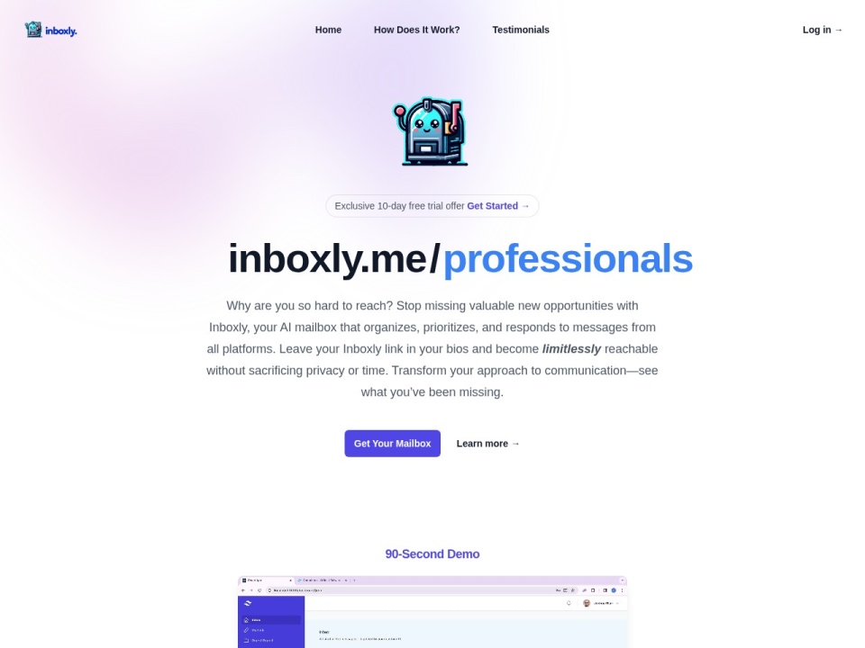 Inboxly AI preview