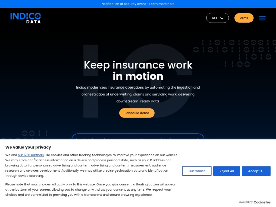 Indicodata AI preview