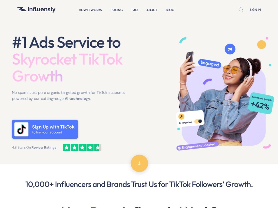 Influensly preview