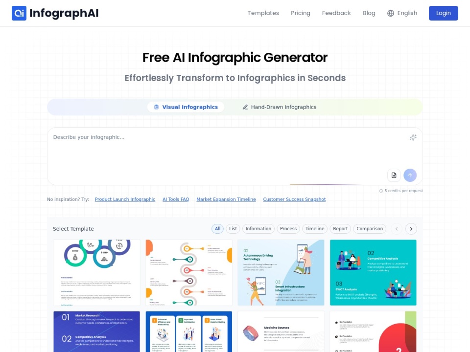 AI Infographic Generator preview