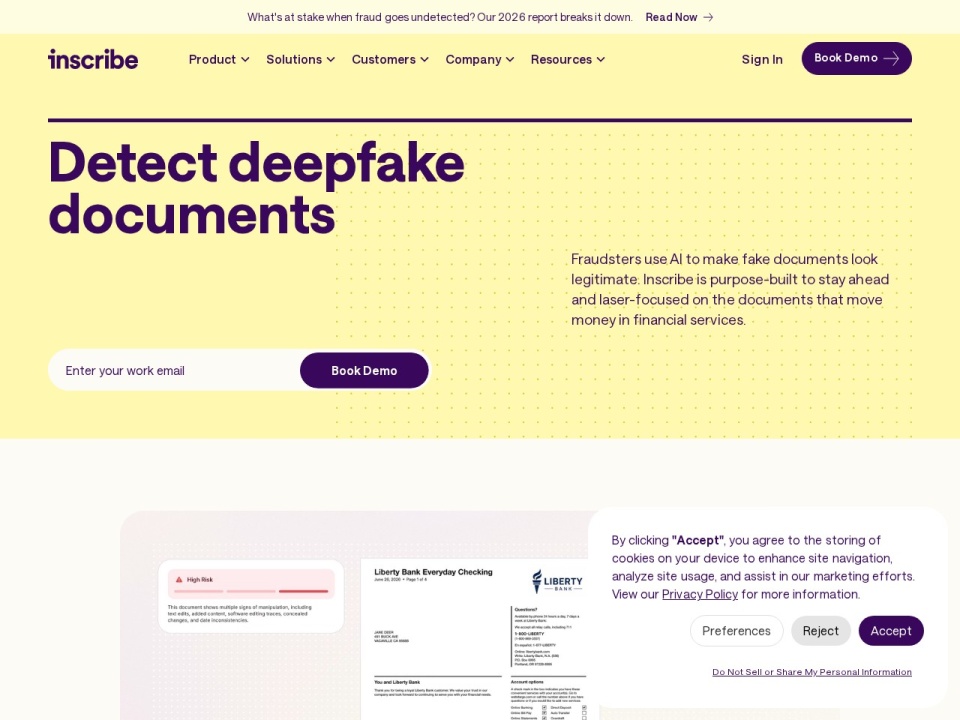 Inscribe AI preview