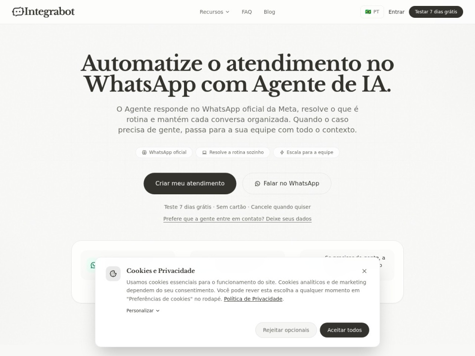 Integrabot AI preview