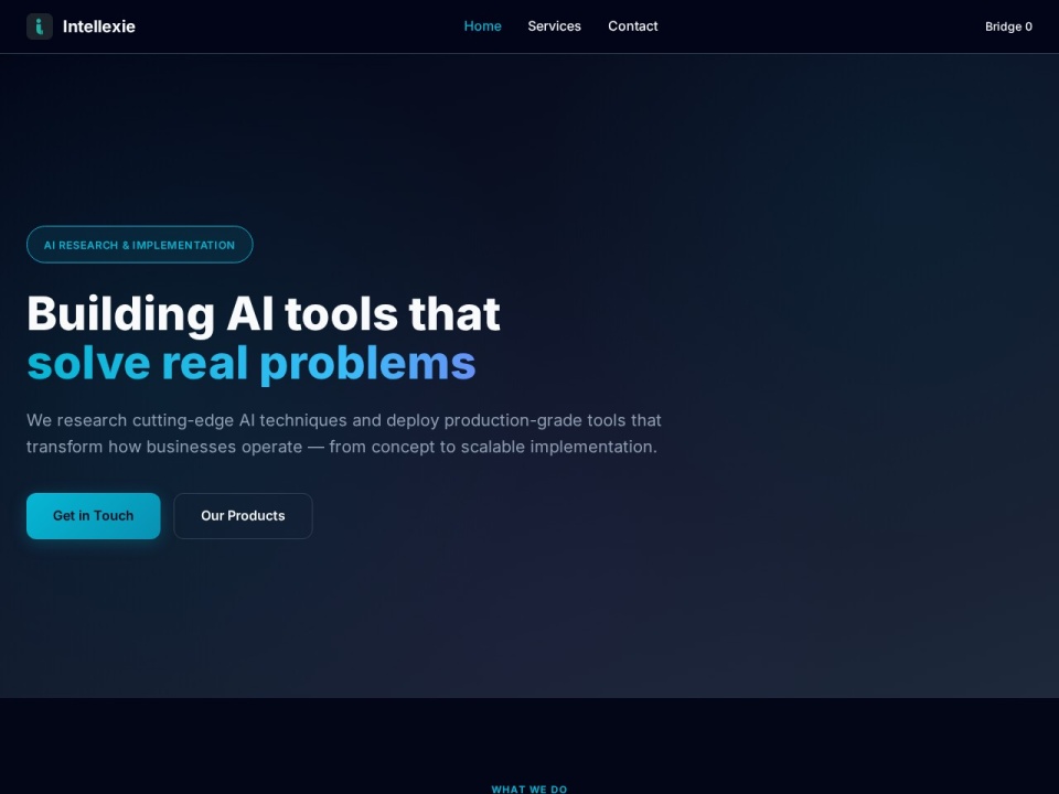 Intellexie preview