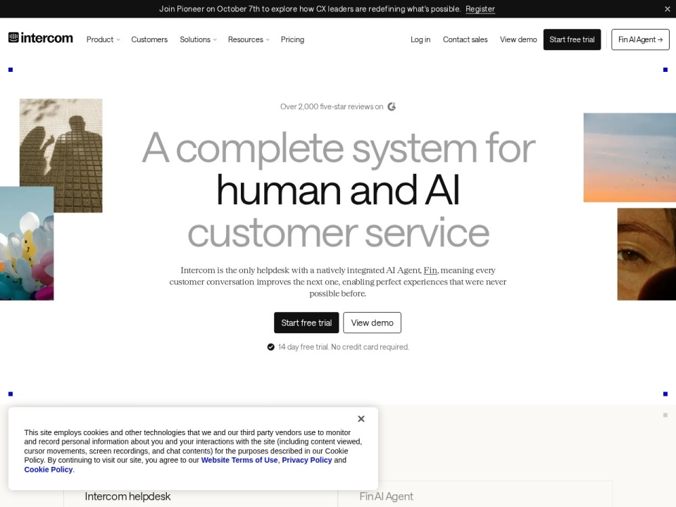 Intercom preview