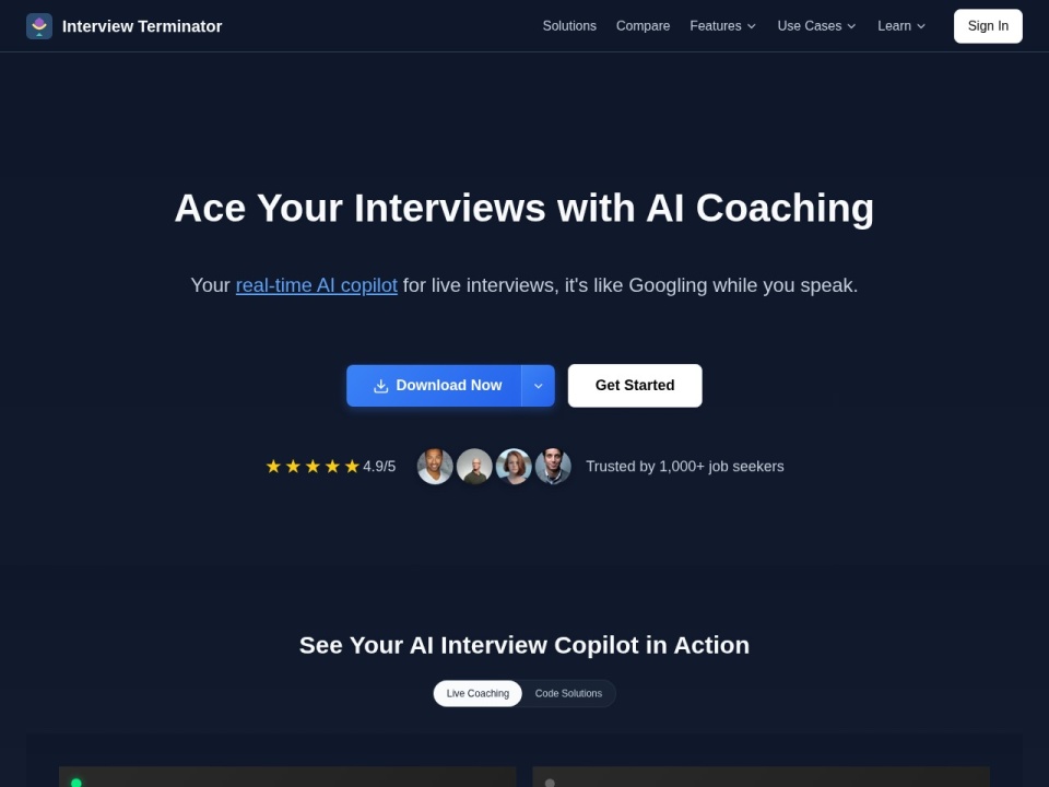 Interm AI Interview Terminator preview