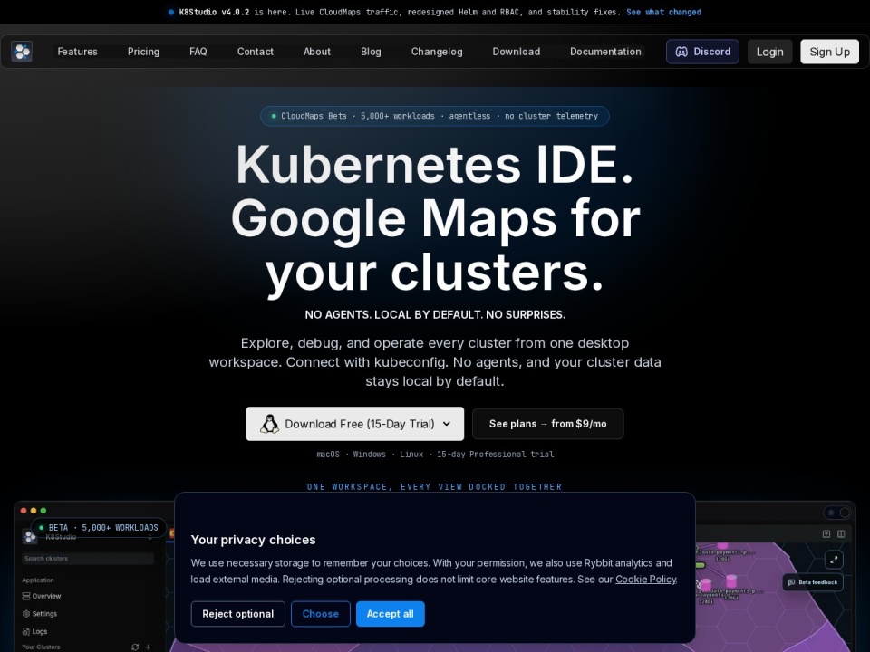 K8studio preview