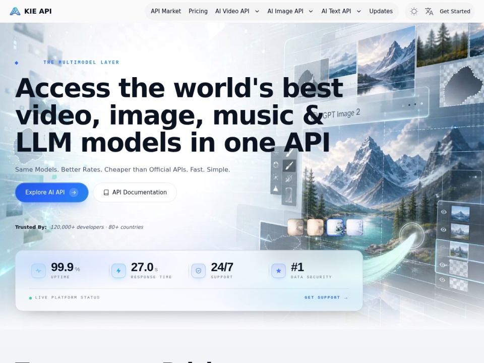 Kie AI Affordable And Reliable 4o Image API The Latest Released preview