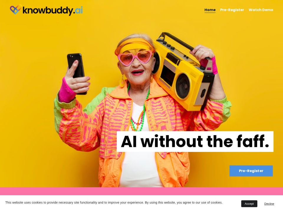 Knowbuddy AI preview