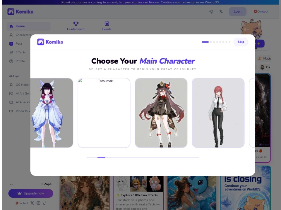 Komiko AI Comics AI Characters AI Anime preview