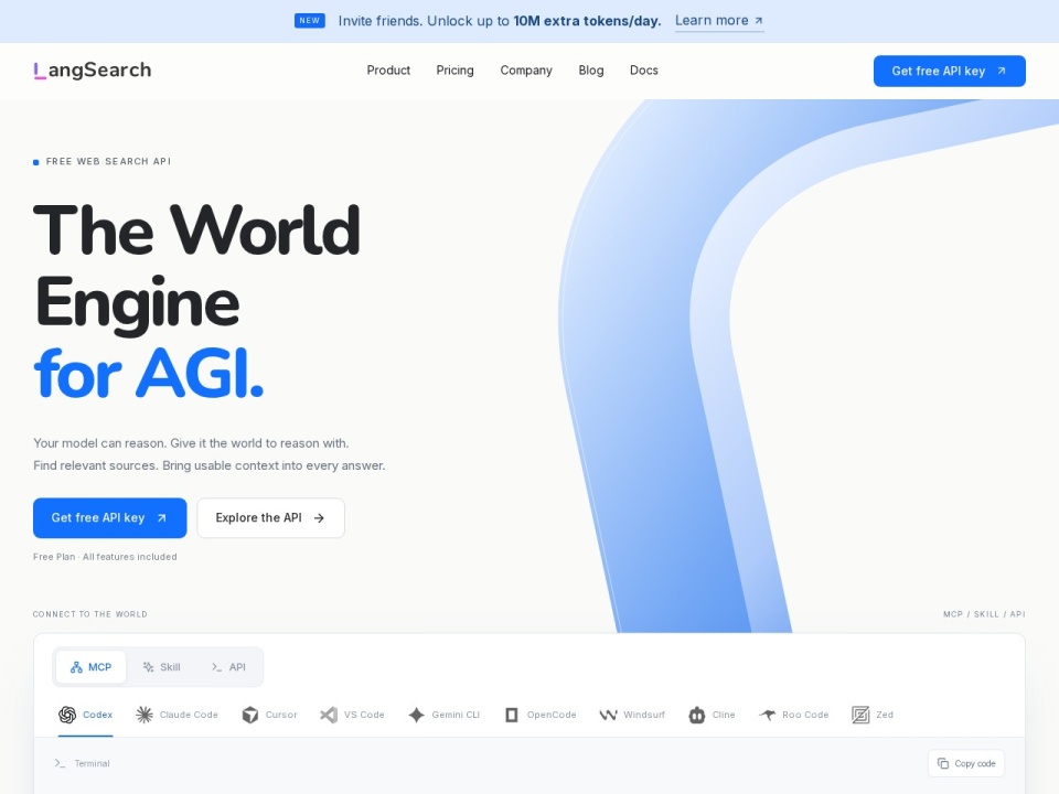 Langsearch preview
