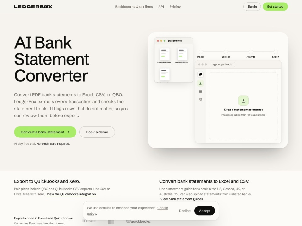 Ledgerbox preview