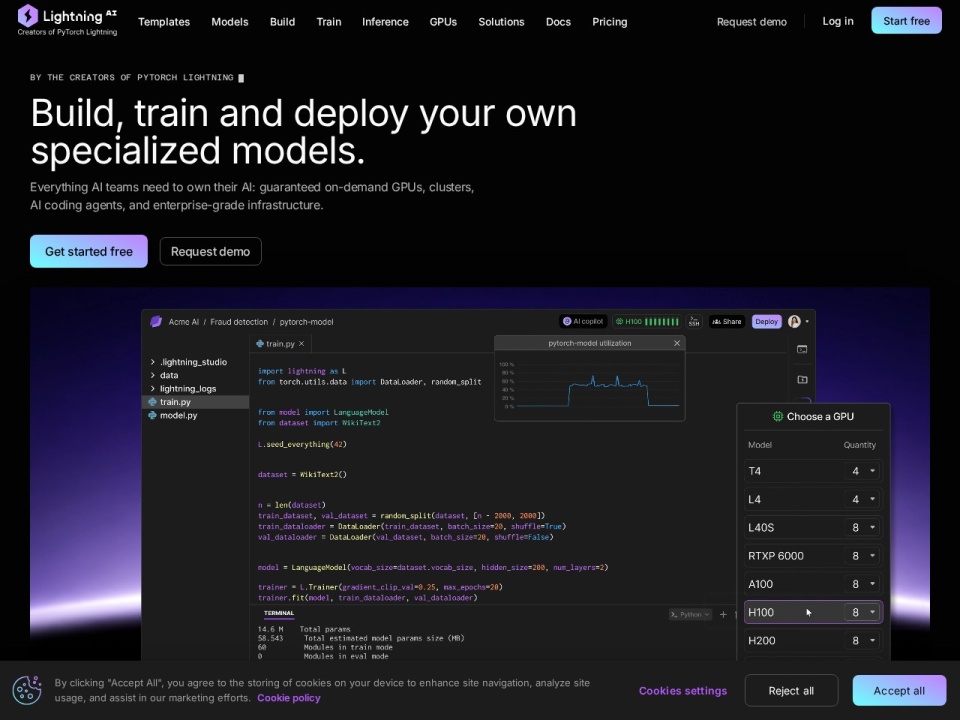 Lightning AI preview