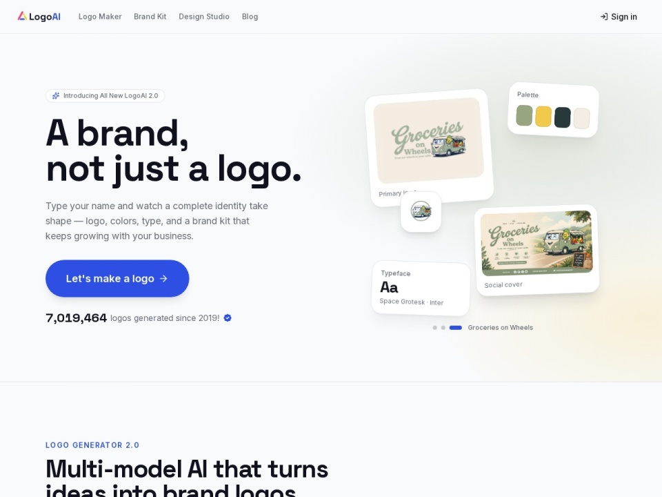 LogoAI preview