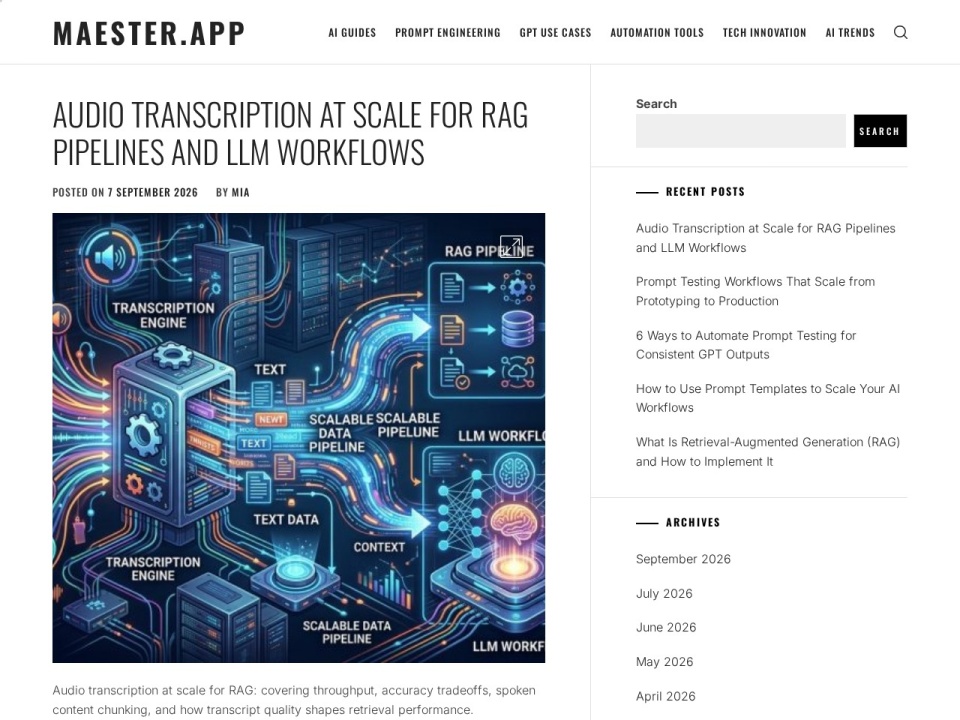 Maester.app preview