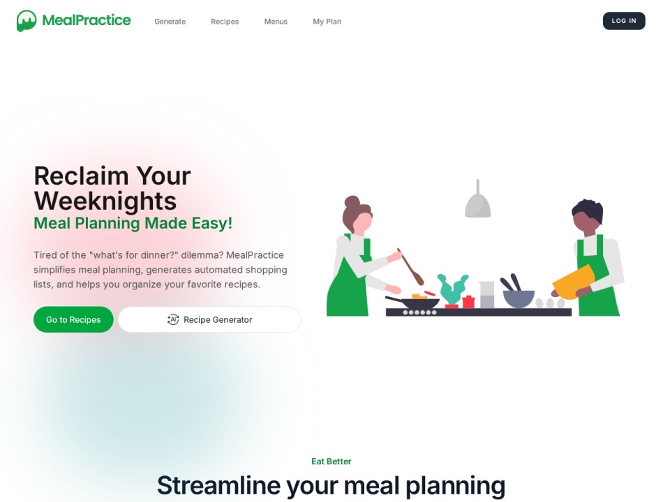 MealPractice preview