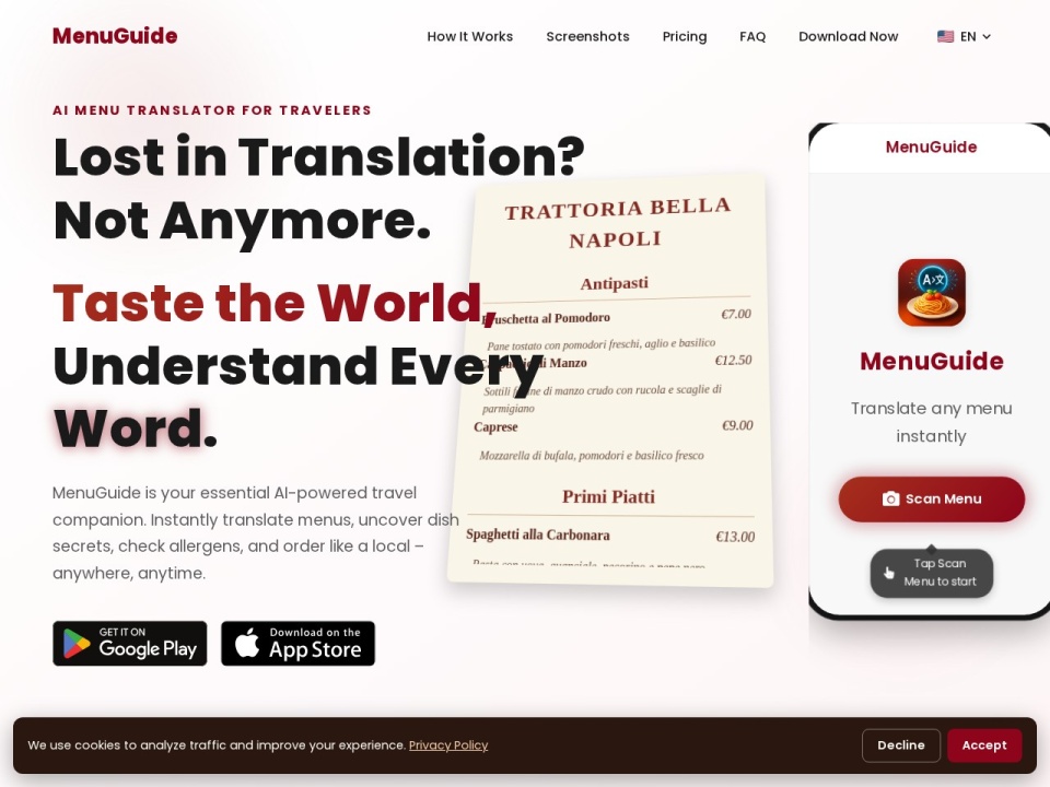 Menuguide preview
