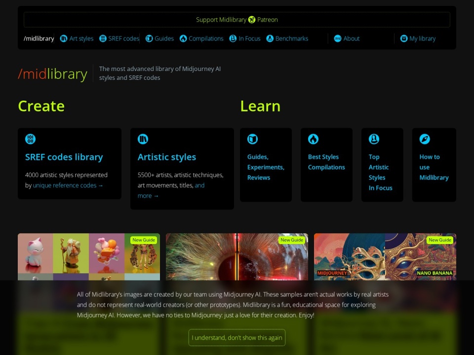 Midlibrary Io preview