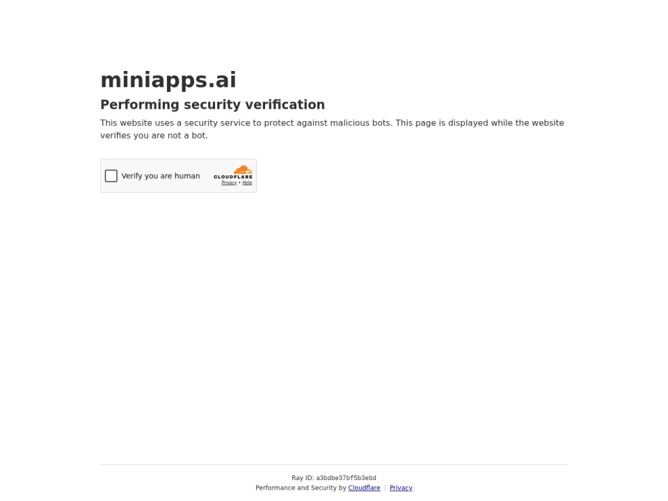 Miniapps AI preview