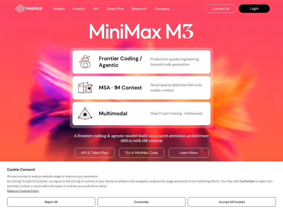 MiniMax preview