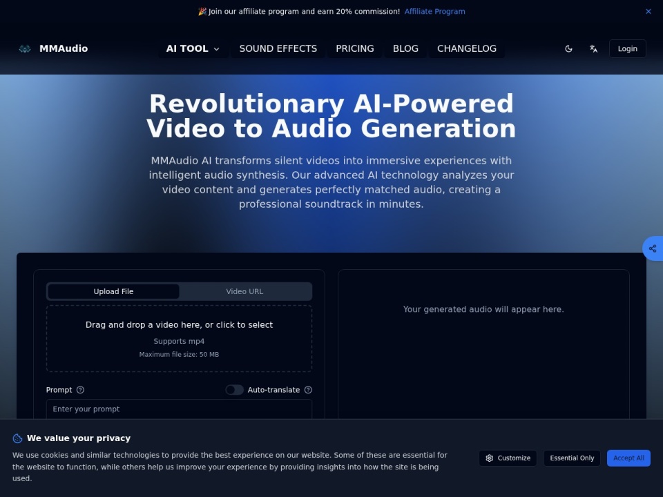 Mmaudio preview