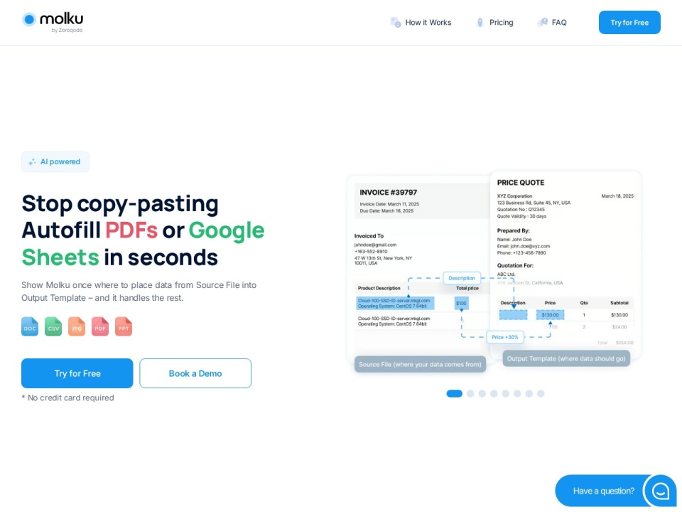 Molku Automatic Data Transfer In Seconds preview