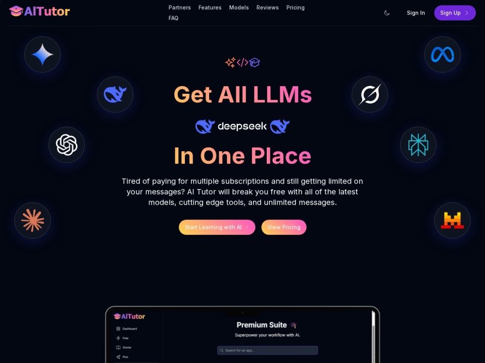 AI Tutor preview