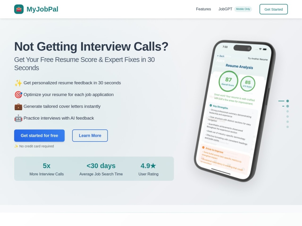 Myjobpal preview
