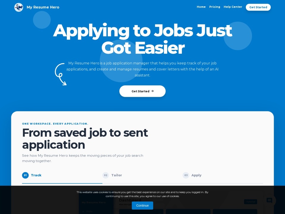 My Resume Hero preview