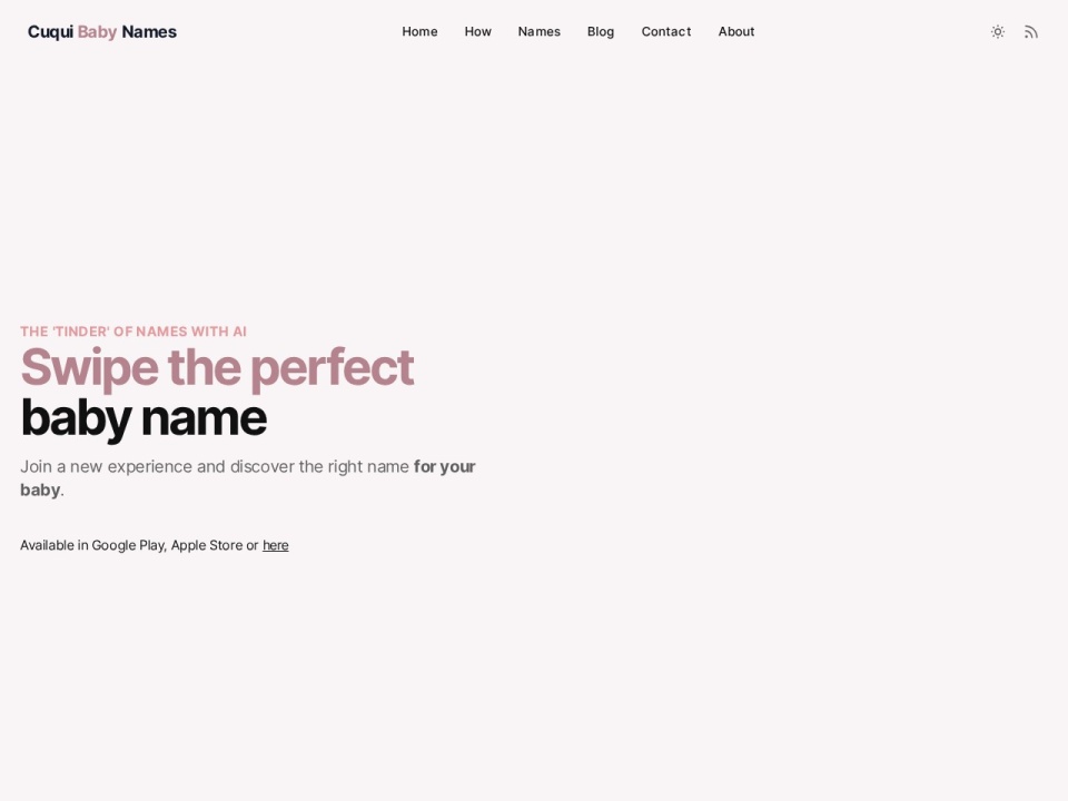 Namewith AI preview