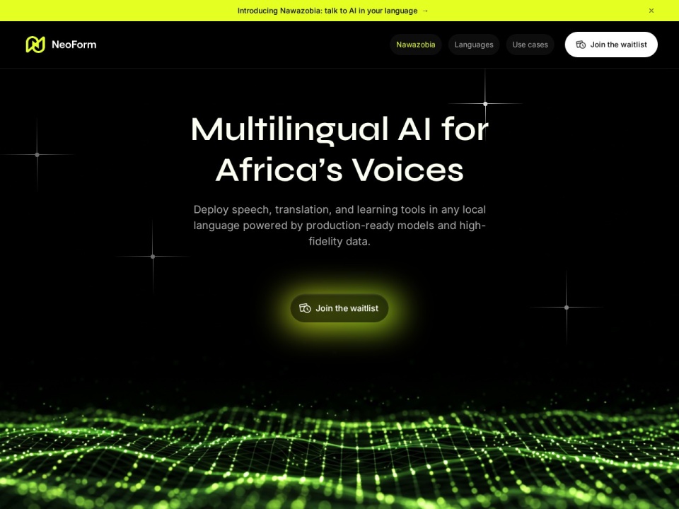 Neoform AI preview