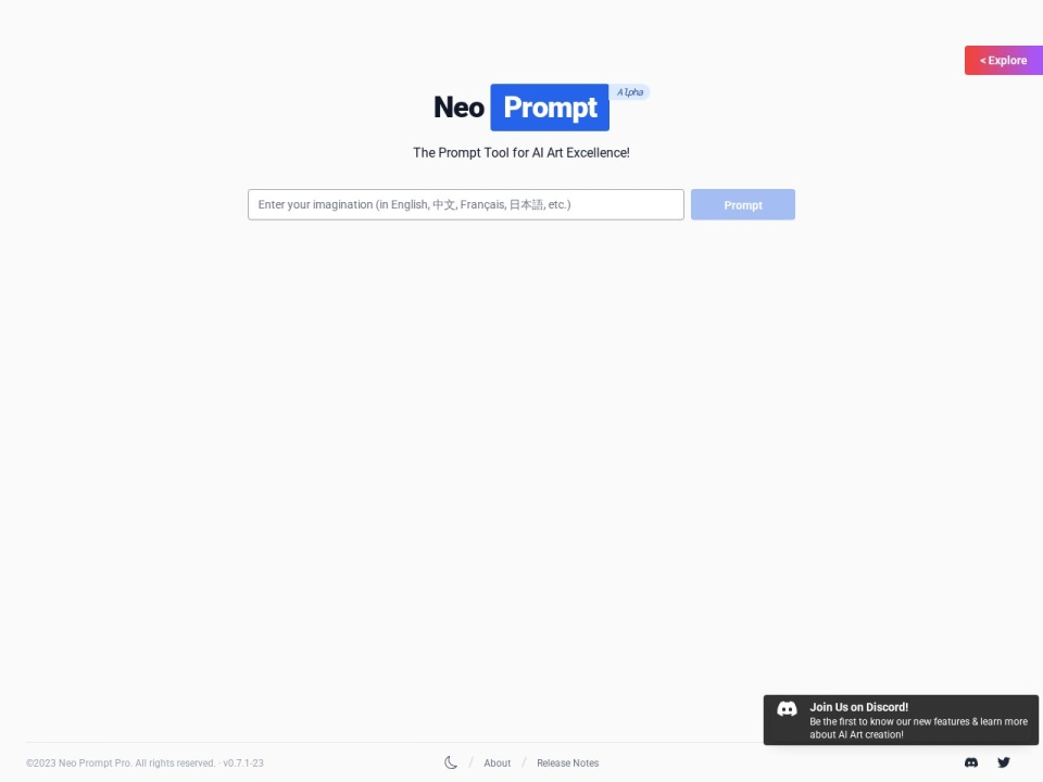Neoprompt Pro preview