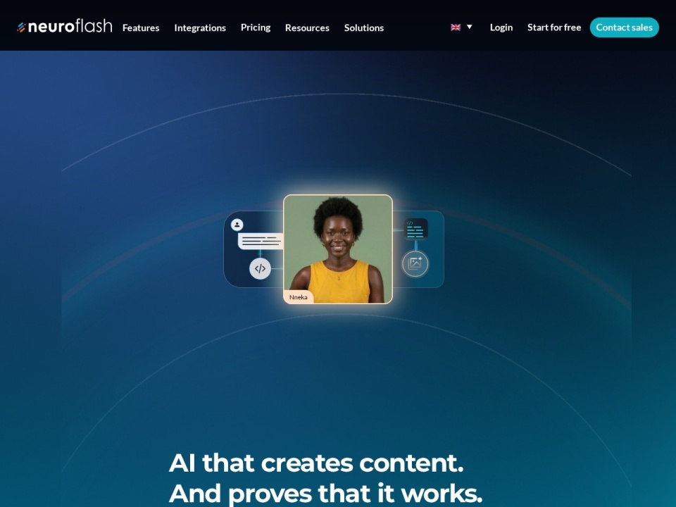 Neuroflash preview