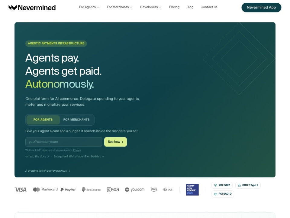 Nevermined preview