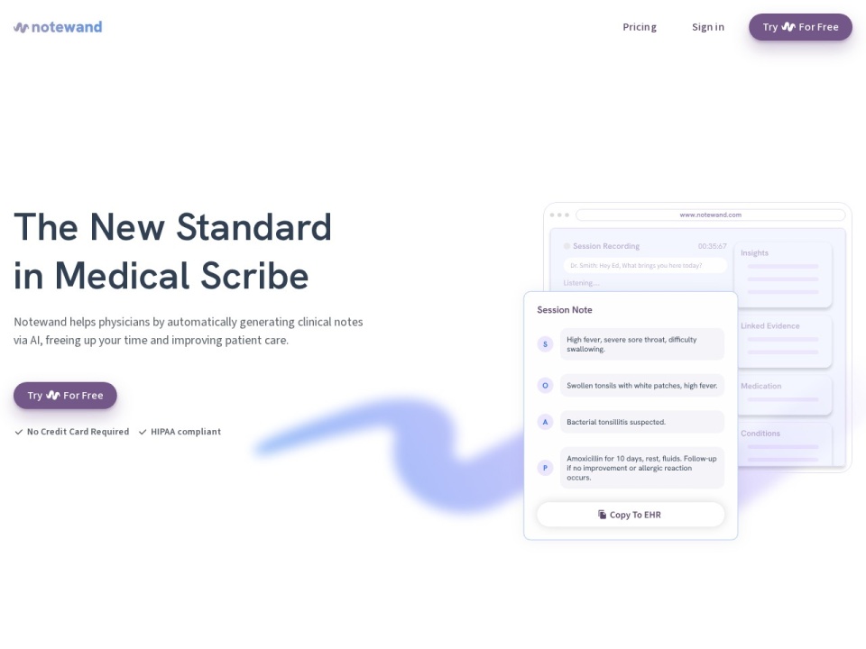 Notewand preview